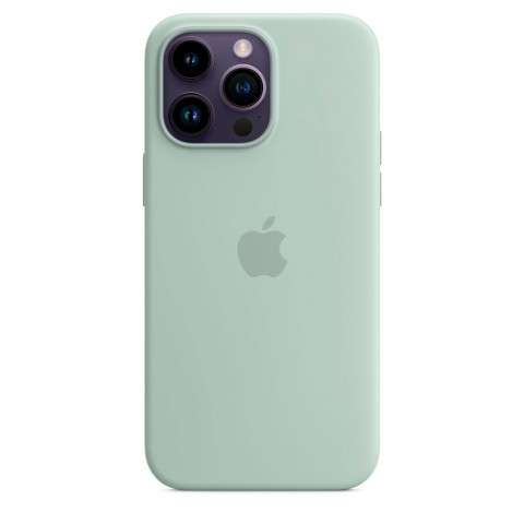 Чохол LUX Silicone Case на iPhone 14 Pro Max Succulent with MagSafe